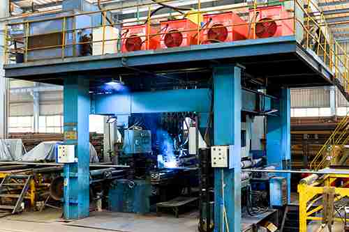 Japan KKK Company Membrane wall Welding machine (MPM) 1-Biomass Boiler image102-DHB Boiler