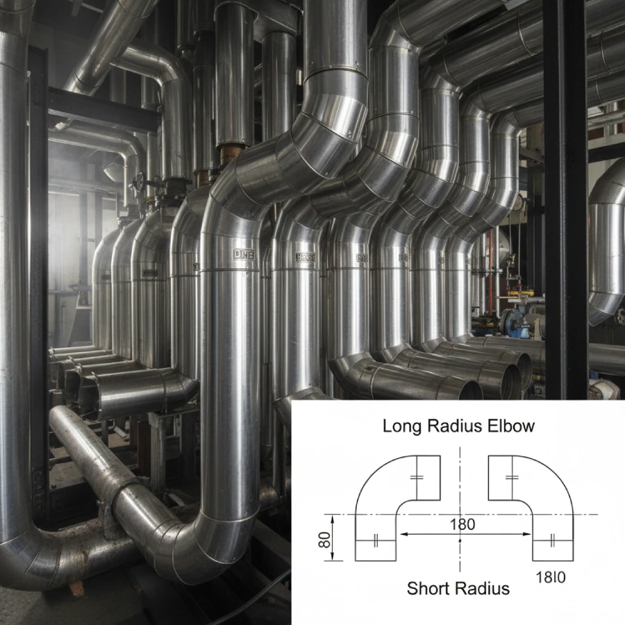 Long Radius Elbow vs Short Radius Elbow: DHB's Complete Guide for Boiler Piping Systems 1-Biomass Boiler short radius elbows